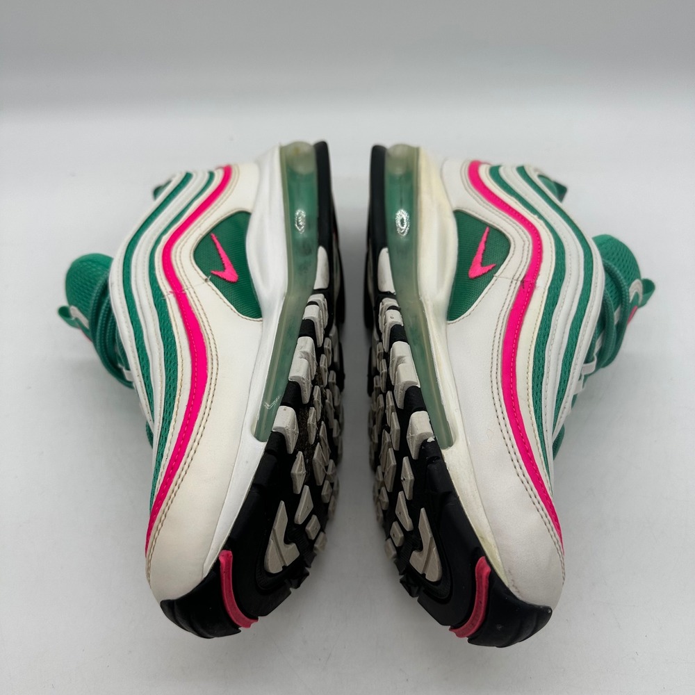 Nike 921826-102 Mens 8.5 Womens 10 Pink & Green Air Max 97 South Beach Sneakers - Picture 7 of 10